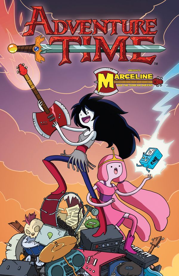 [Cover Art image for Adventure Time: Marceline & the Scream Queens]