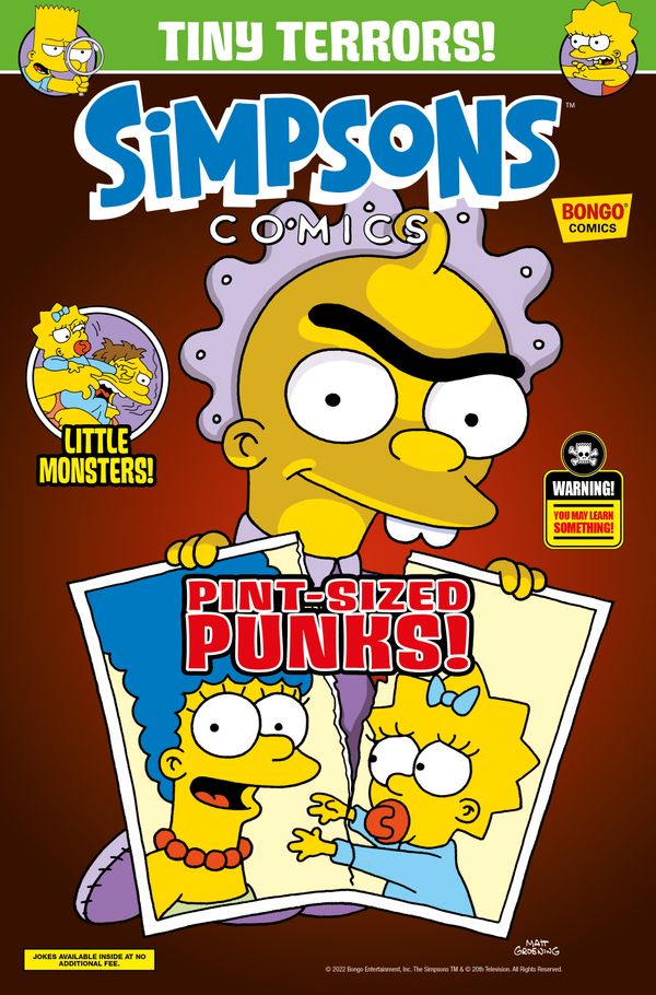 [Cover Art image for Simpsons Comics #53]