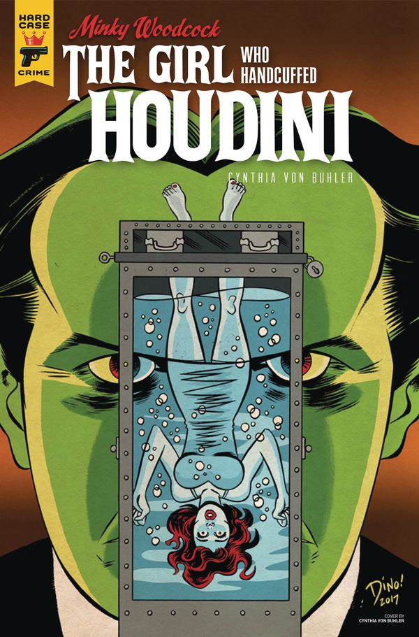 [Cover Art image for Minky Woodcock: The Girl Who Handcuffed Houdini]