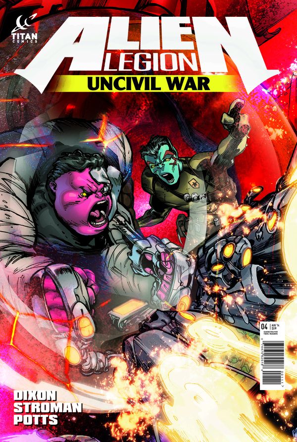 [Cover Art image for Alien Legion: Uncivil War]