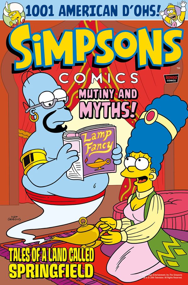 [Cover Art image for Simpsons Comics #83]