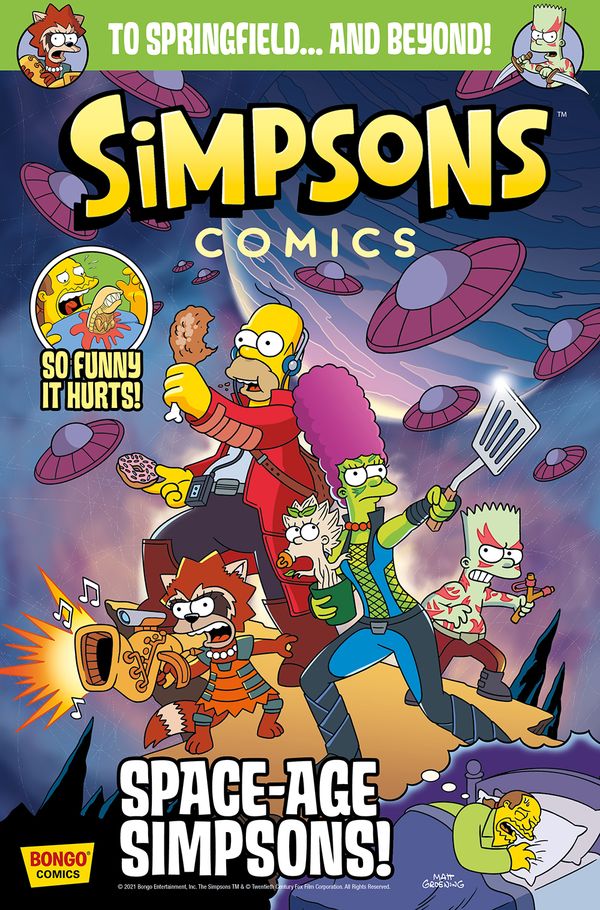 [Cover Art image for Simpsons Comics #38]